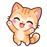 开心的橘色小猫，腕上祖宗